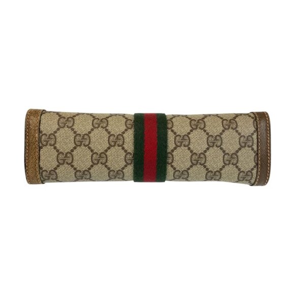 Gucci Vintage Sherry Clutch Beige Brown - Picture 9 of 9